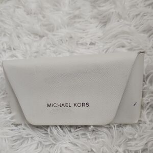 2/$10 Michael Kors White Sunglasses Case